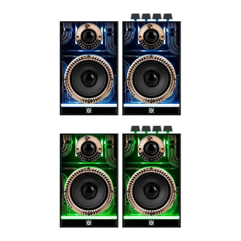 Głośniki Defender FUTURO 2.0 20W Bluetooth USB podświetlenie RGB MP3