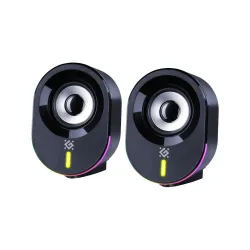 Głośniki Defender SOLAR 8 2.0 10W Bluetooth USB podświetlenie RGB