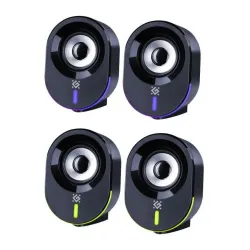Głośniki Defender SOLAR 8 2.0 10W Bluetooth USB podświetlenie RGB