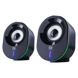 Głośniki Defender SOLAR 8 2.0 10W Bluetooth USB podświetlenie RGB