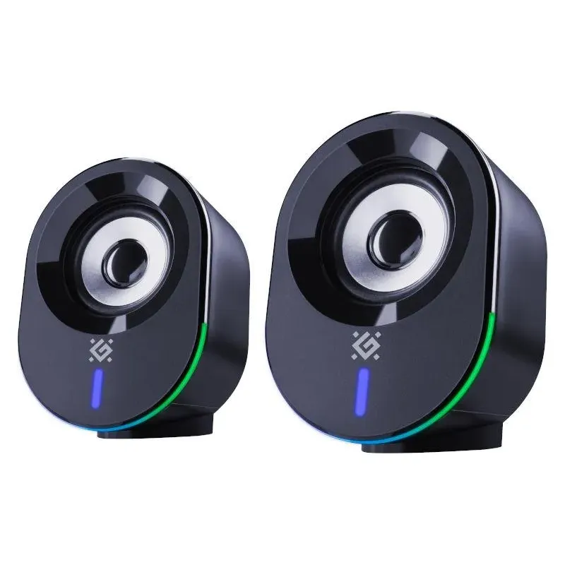 Głośniki Defender SOLAR 8 2.0 10W Bluetooth USB podświetlenie RGB