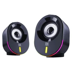 Głośniki Defender SOLAR 8 2.0 10W Bluetooth USB podświetlenie RGB