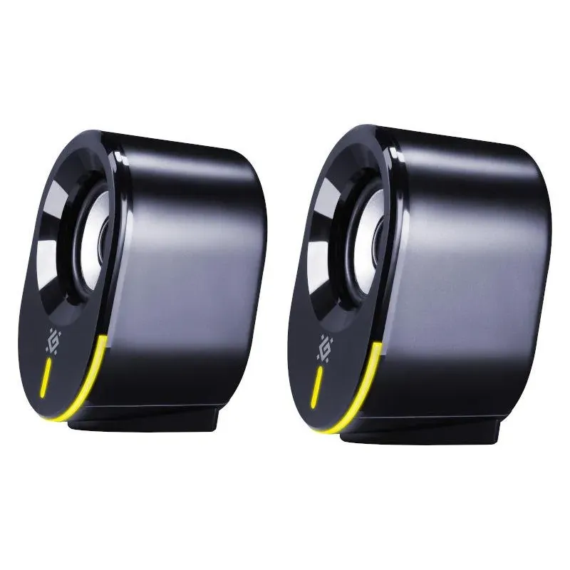 Głośniki Defender SOLAR 8 2.0 10W Bluetooth USB podświetlenie RGB