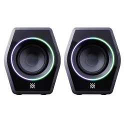Głośniki Defender SOLAR 9 2.0 10W Bluetooth USB podświetlenie RGB