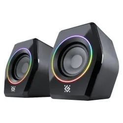 Głośniki Defender SOLAR 9 2.0 10W Bluetooth USB podświetlenie RGB