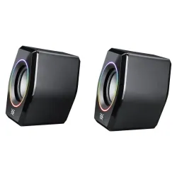 Głośniki Defender SOLAR 9 2.0 10W Bluetooth USB podświetlenie RGB