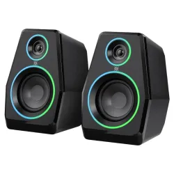 Głośniki Defender SOLAR 10 2.0 10W Bluetooth USB podświetlenie RGB