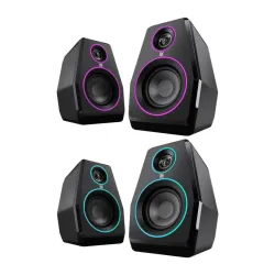 Głośniki Defender SOLAR 10 2.0 10W Bluetooth USB podświetlenie RGB