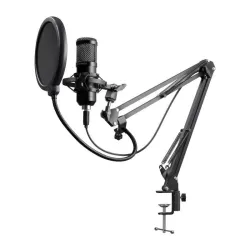Mikrofon przewodowy Defender SPACE GMC 450 ze statywem STREAM strumieniowy