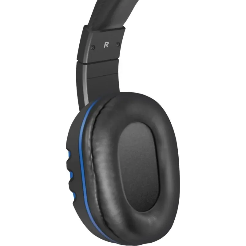 Słuchawki z mikrofonem Defender WARHEAD G-160 Gaming czarno-niebieskie +