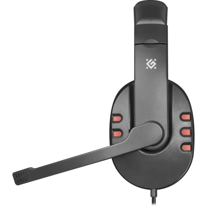 Słuchawki z mikrofonem Defender WARHEAD G-160 Gaming czarno-czerwone + GRA