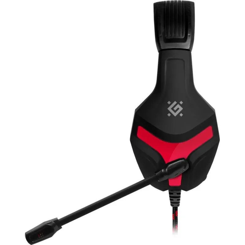 Słuchawki z mikrofonem Defender SCRAPPER 500 Gaming czerwono-czarne +