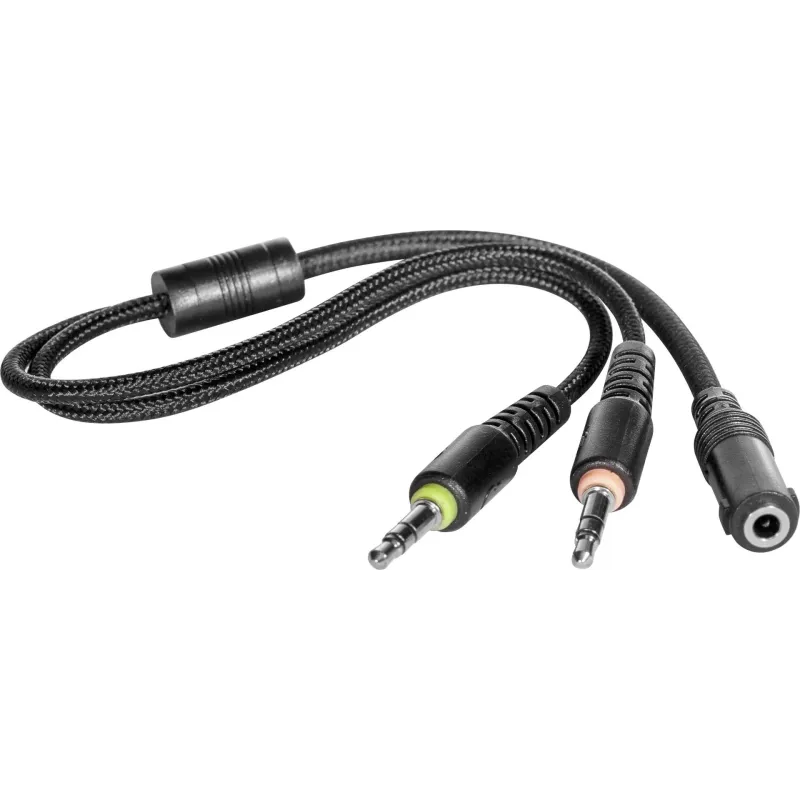 Słuchawki z mikrofonem Defender CUJO Gaming 4 pin + adapter 2x mini jack+