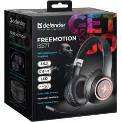 Słuchawki z mikrofonem Defender FREEMOTION B571 bezprzewodowe Bluetooth