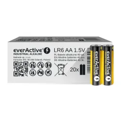 Baterie alkaliczne AA/LR6 everActive Industrial Alkaline 40 sztuk