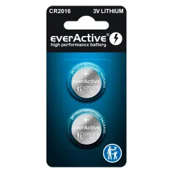 Baterie litowe CR2016 everActive blister 2 szt.