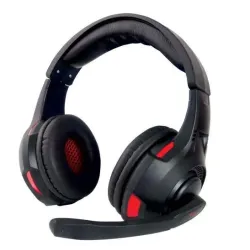 Słuchawki z mikrofonem Esperanza EGH370 Stryker dla graczy czarno-czerwone
