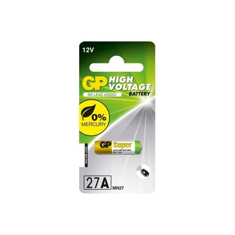 Bateria do pilota samochodowego GP 27A MN27 x1