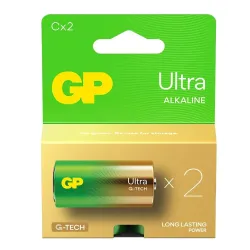 Bateria alkaliczna C/LR14 GP ReCyko Ultra alkaline G-TECH - 2 sztuki