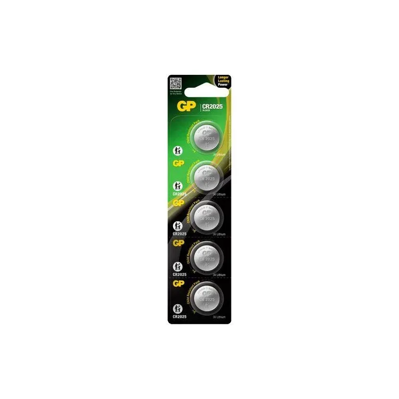 Baterie litowe GP CR2025 x5