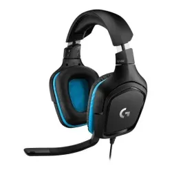 Słuchawki z mikrofonem Logitech G432 czarno-niebieskie