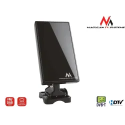 Antena TV DVB-T/T2 H.265 HEVC Maclean MCTV-970 wewnętrzno - zewnętrzna,