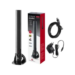 Antena TV DVB-T/T2 H.265 HEVC Maclean MCTV-930 wewnętrzna tubowa LTE, max