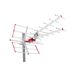 Antena TV DVB-T/T2 H.265 HEVC Maclean MCTV-855 zewnętrzna, Combo UHF VHF