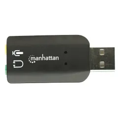Karta dźwiękowa zewnętrzna Manhattan 3D Virtual 5.1 / USB 2.0