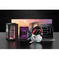 Słuchawki z mikrofonem Monka ECHO HG9069W bezprzewodowe Bluetooth + RF