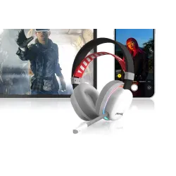 Słuchawki z mikrofonem Monka ECHO HG9069W bezprzewodowe Bluetooth + RF