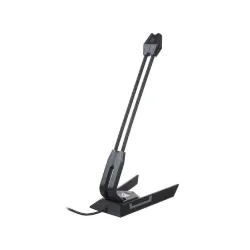 Mikrofon gamingowy NanoRS RS710 USB LED YouTube streaming 1.5m czułość