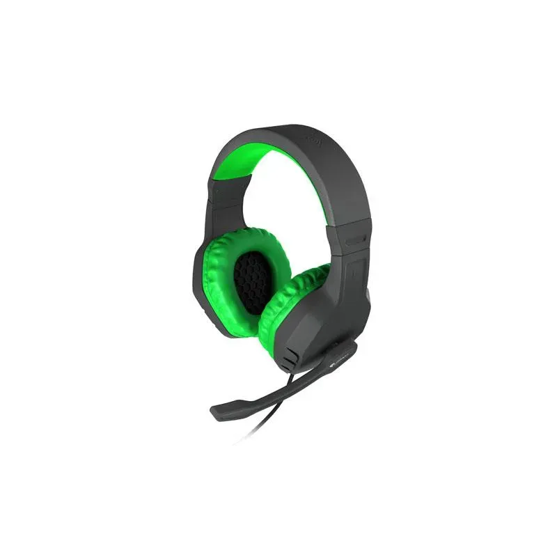 Słuchawki z mikrofonem Genesis Argon 200 Gaming czarno-zielone