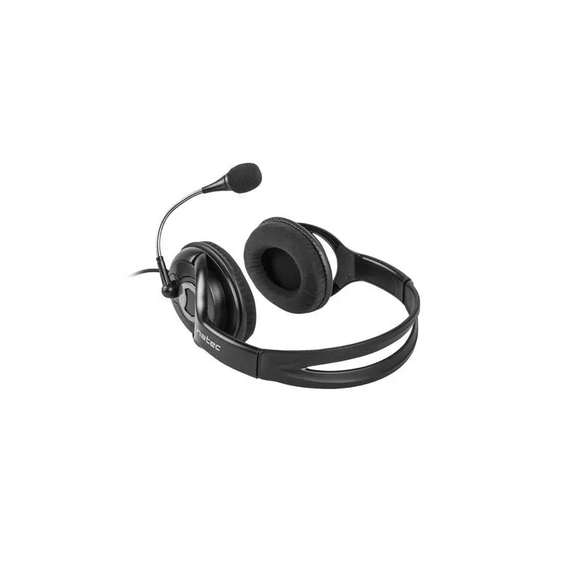 Słuchawki z mikrofonem Natec Bear 2 czarne