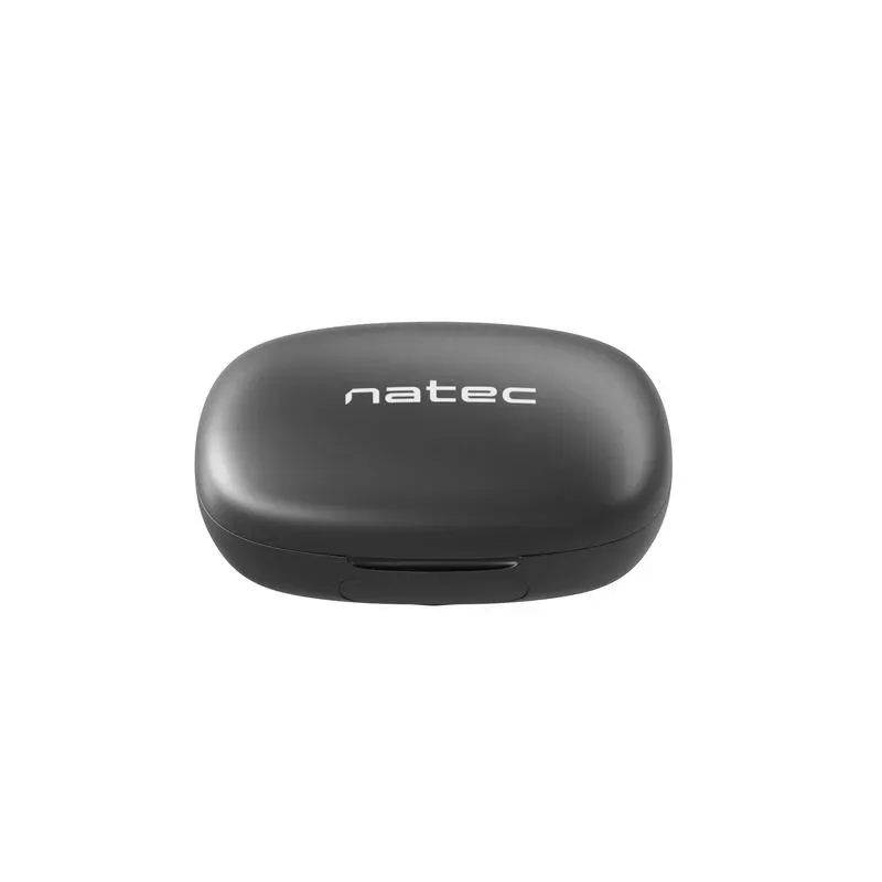 Słuchawki z mikrofonem Natec SOHO TWS bezprzewodowe dokanałowe czarne