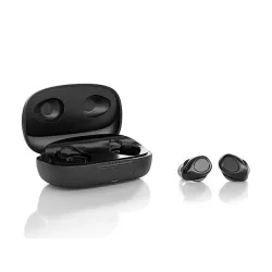 Słuchawki z mikrofonem Natec SOHO TWS bezprzewodowe dokanałowe czarne