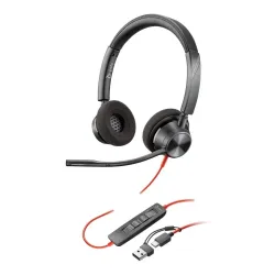 Słuchawki z mikrofonem Poly Blackwire 3320 Stereo Microsoft Teams USB-C +