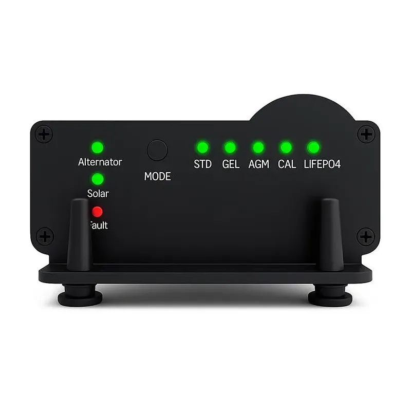 Ładowarka DC-DC Qoltec 12V z regulatorem MPPT | 25A | LiFePO4 AGM GEL STD