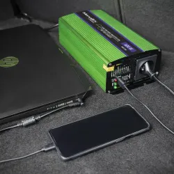 Przetwornica napięcia Qoltec Monolith | ładowanie baterii | UPS | 300W |