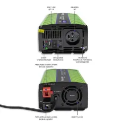 Przetwornica napięcia Qoltec Monolith | ładowanie baterii | UPS | 300W |