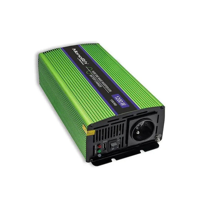 Przetwornica napięcia Qoltec Monolith | ładowanie baterii | UPS | 600W |