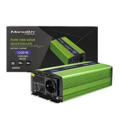 Przetwornica napięcia Qoltec Monolith | ładowanie baterii | UPS | 600W |