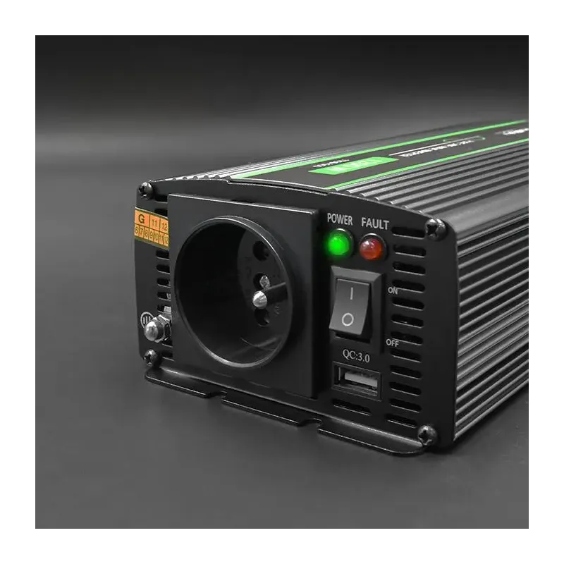 Przetwornica napięcia Qoltec Monolith | 600W | 1200W | 24V na 230V | Czysty