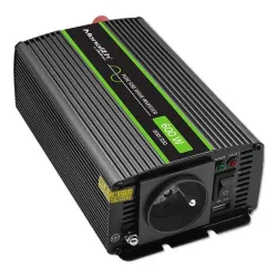 Przetwornica napięcia Qoltec Monolith | 300W | 600W | 12V na 230V | Czysty