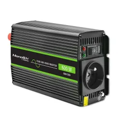 Przetwornica napięcia Qoltec Monolith | 300W | 600W | 12V na 230V | Czysty