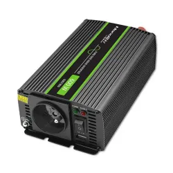 Przetwornica napięcia Qoltec Monolith | 300W | 600W | 12V na 230V | Czysty
