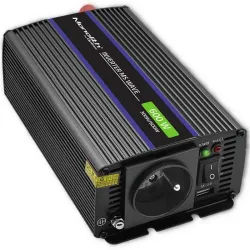 Przetwornica napięcia Qoltec Monolith 600 MS Wave | 12V na 230V | 300/600W