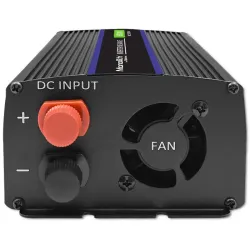 Przetwornica napięcia Qoltec Monolith 600 MS Wave | 12V na 230V | 300/600W