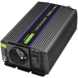 Przetwornica napięcia Qoltec Monolith 600 MS Wave | 12V na 230V | 300/600W