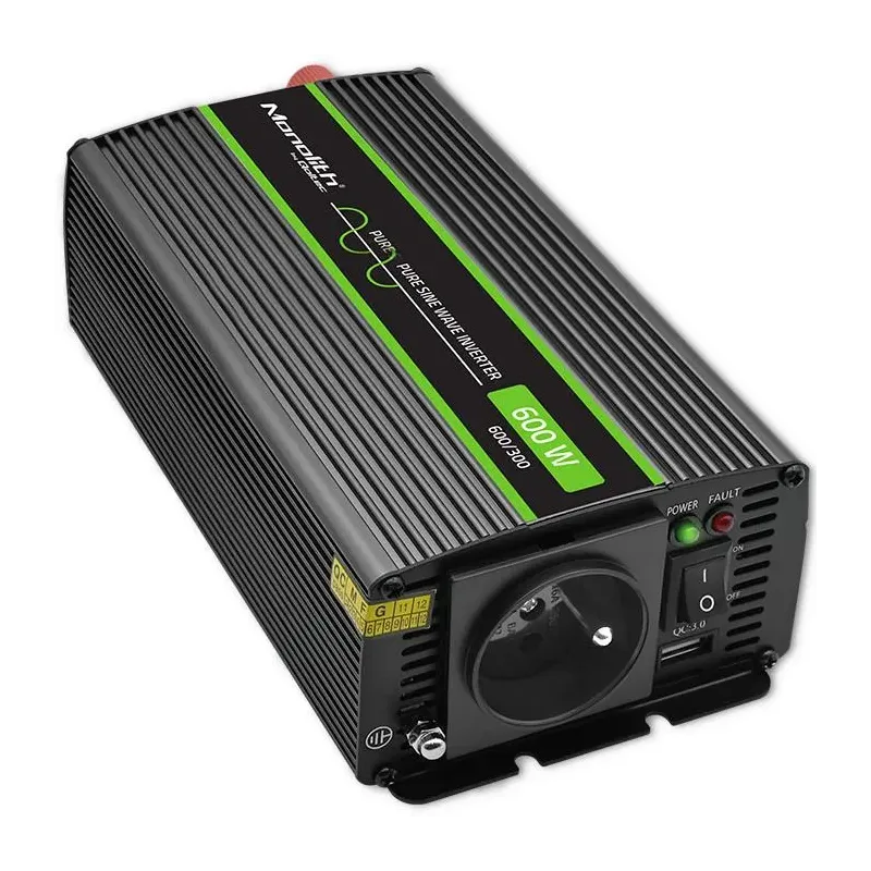Przetwornica napięcia Qoltec Monolith 1200 MS Wave | 12V na 230V |